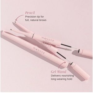 Wander Beauty Upgraded Brows Pencil & Gel Duo - Taupe